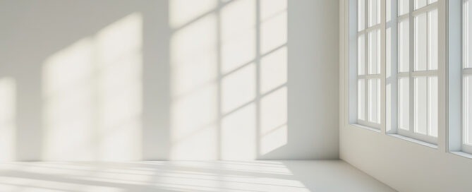 Light coming in through a window representing pregnancy loss and infertility